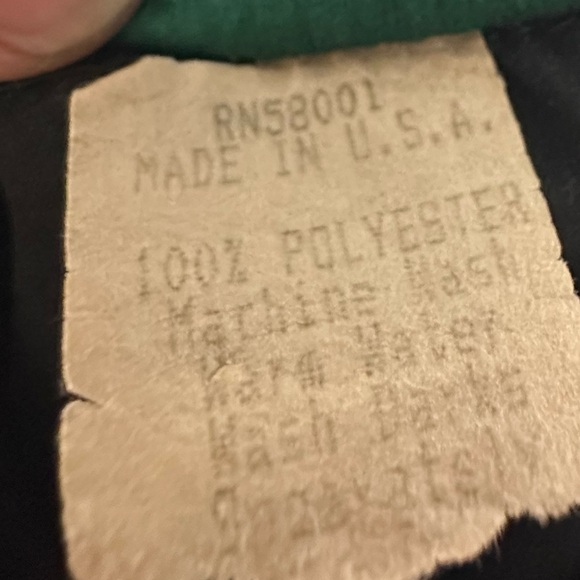 Vintage Black Blouse with Bow - Picture 8 of 8